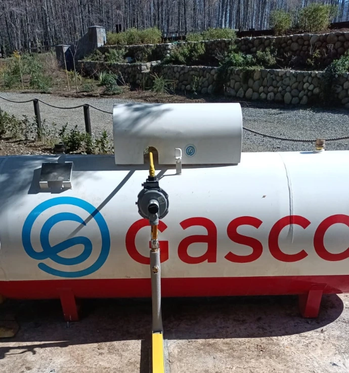 Tanque a granel para proyecto de alto consumo.